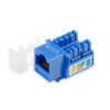 Keystone Coupler RJ45 Cat.5e Wireplus Azul